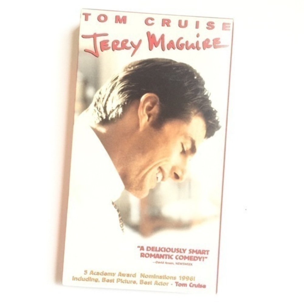 Vintage JERRY MAGUIRE (1996) Tom Cruise - VHS